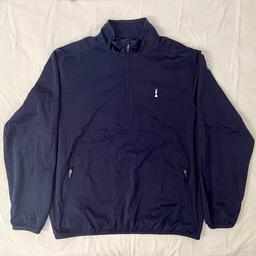 Adidas Claret Jug Collection Men's Large Golf Windbreaker Mesh Lined NWT 2000s